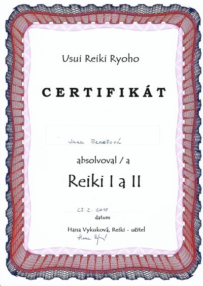 Certifikát