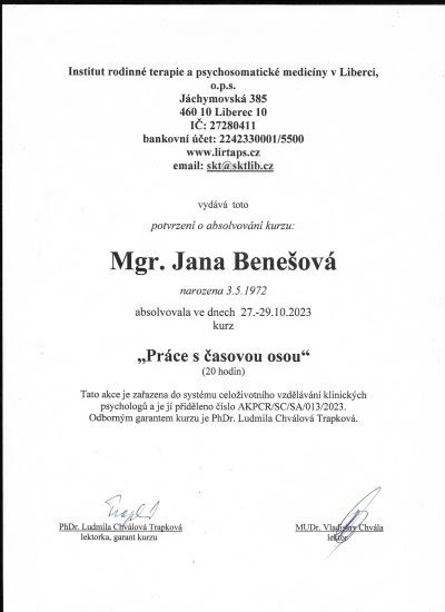 Certifikát