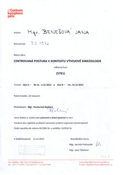 Certifikát