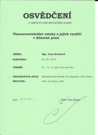 Certifikát