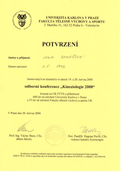Certifikát