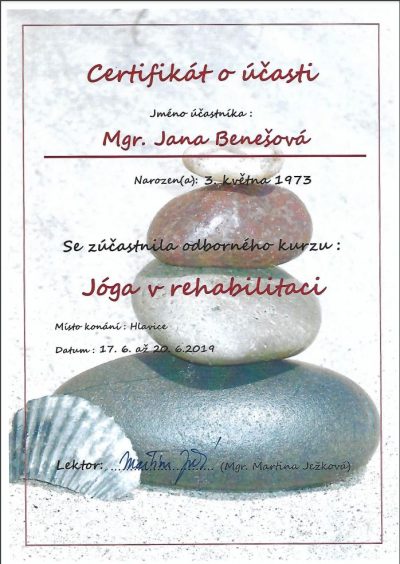 Certifikát