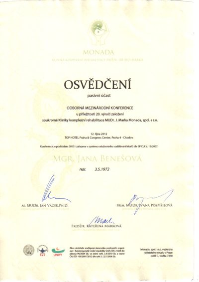 Certifikát