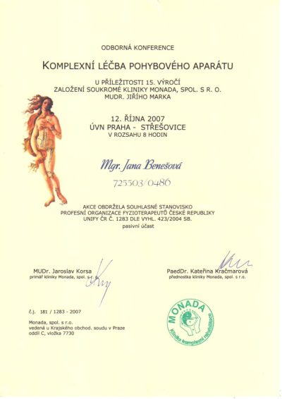 Certifikát