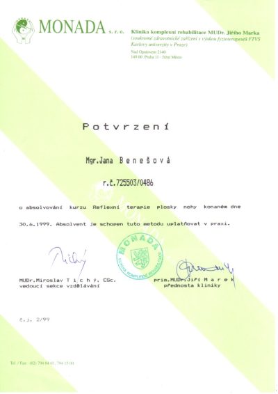Certifikát