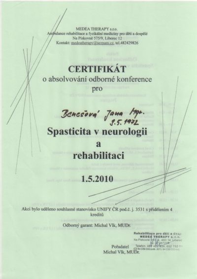 Certifikát