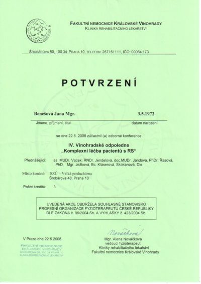 Certifikát