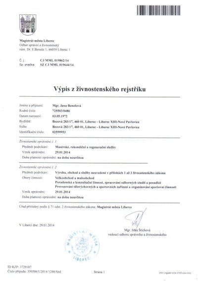 Certifikát